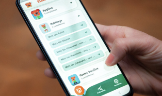 Application Ben le koala sur téléphone