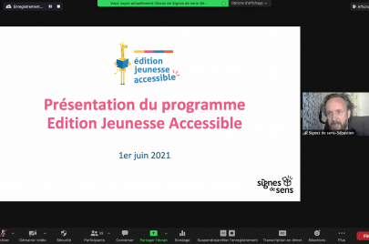 Capture d'écran du webinaire EJA n°3 Capture d'écran du webinaire EJA n°3